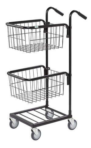 Mini ratiņi KONGAMEK 153TTBS 660 x 385mm 35 kg ar bremzēm-Ergostock