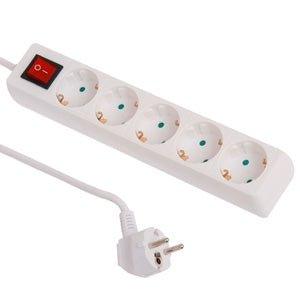 Pagarinātājs 5 rozetes 1.5 m-Ergostock