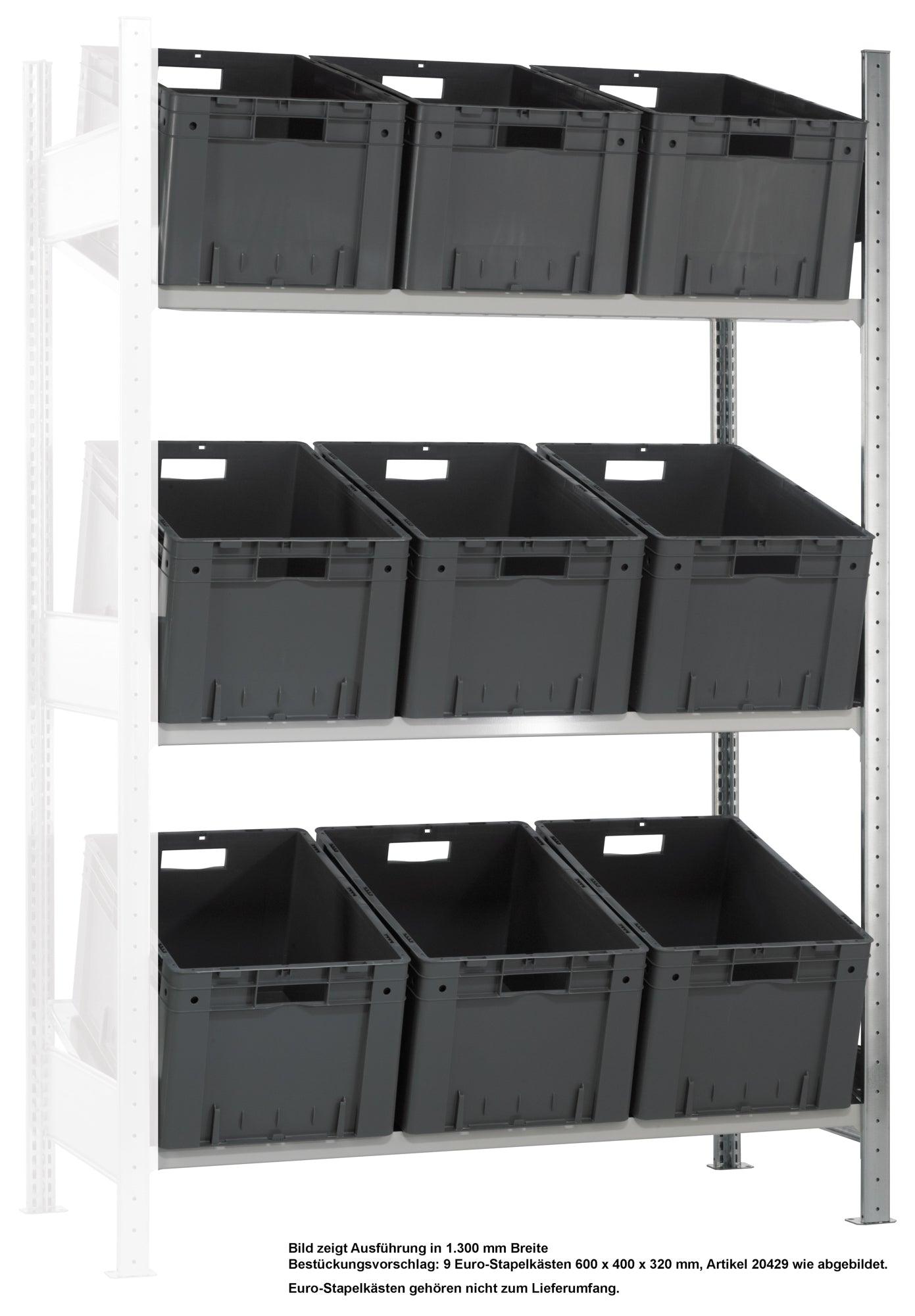 Papildsekcija Schulte Multiplus 2000 x 1300 mm Sloped - Ergostock.lv