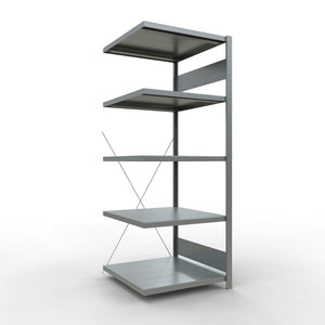 Papildsekcija Schulte Multiplus 2000 x 750 mm plug in-Ergostock