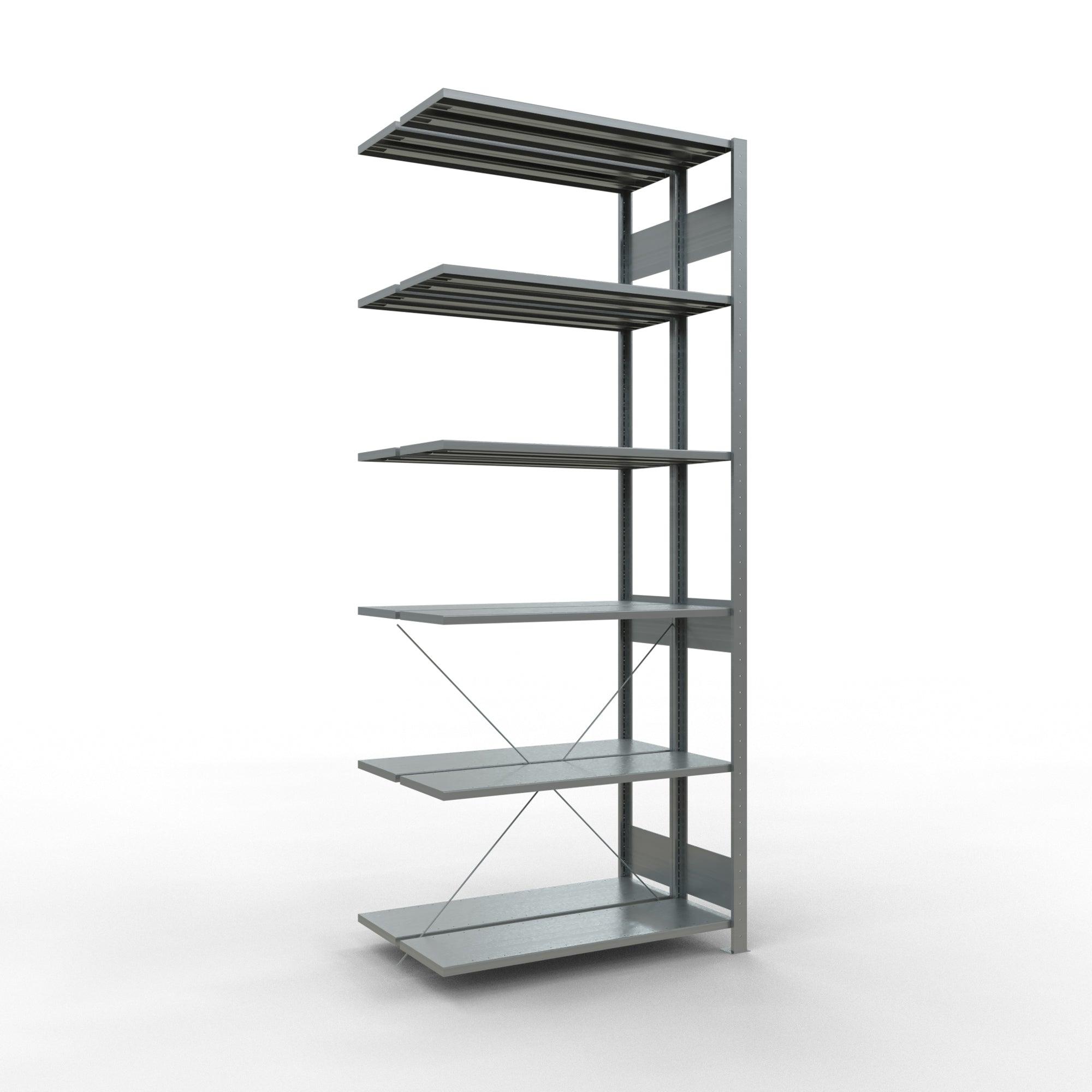 Papildsekcija Schulte Multiplus 2500 x 1000 mm plug in x2-Ergostock