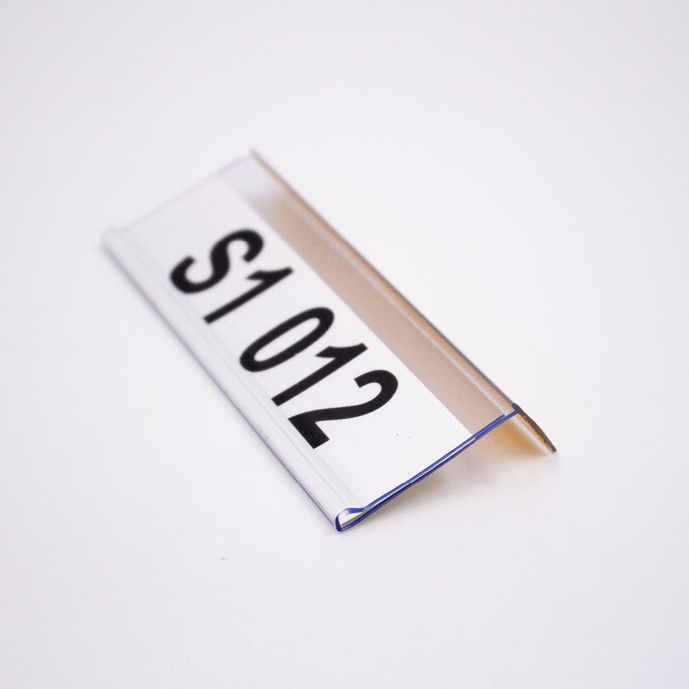 Pašlīpoši marķējuma turētāji Beaverswood Angled 26 mm x 100 mm 100 gab.-Ergostock