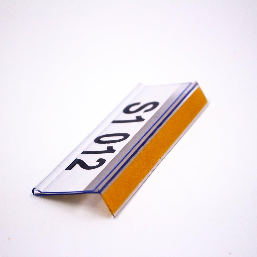 Pašlīpoši marķējuma turētāji Beaverswood Angled 26 mm x 100 mm 100 gab.-Ergostock