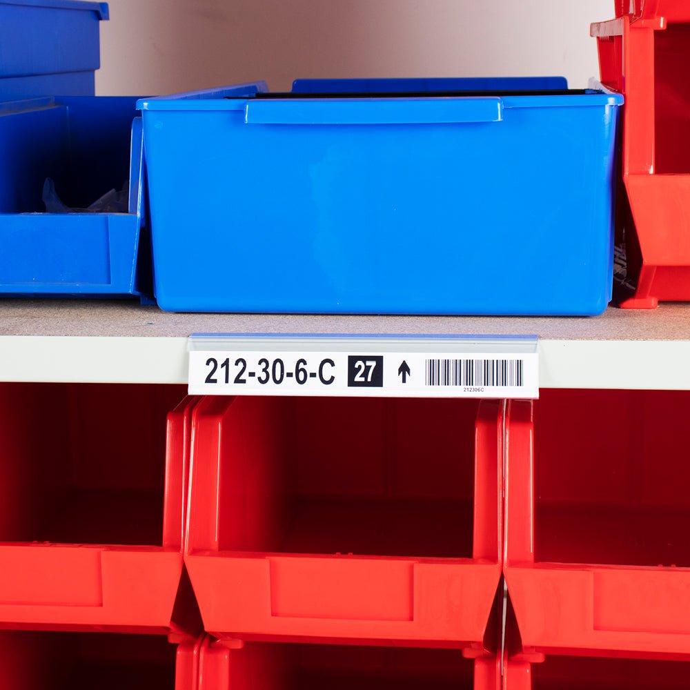 Pašlīpoši marķējuma turētāji Beaverswood Angled 26 mm x 100 mm 100 gab.-Ergostock