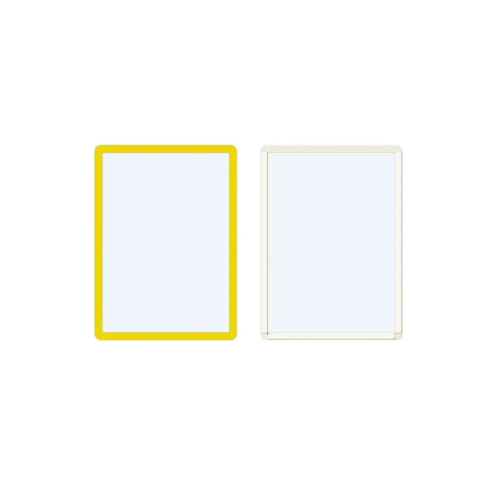 Pašlīpoši marķējumu turētāji Frames4Docs A4 10 gab dzelteni - Ergostock.lv