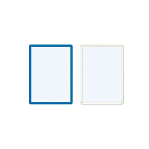 Pašlīpoši marķējumu turētāji Frames4Docs A4 10 gab zili - Ergostock.lv