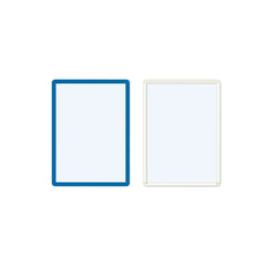 Pašlīpoši marķējumu turētāji Frames4Docs A4 10 gab zili - Ergostock.lv