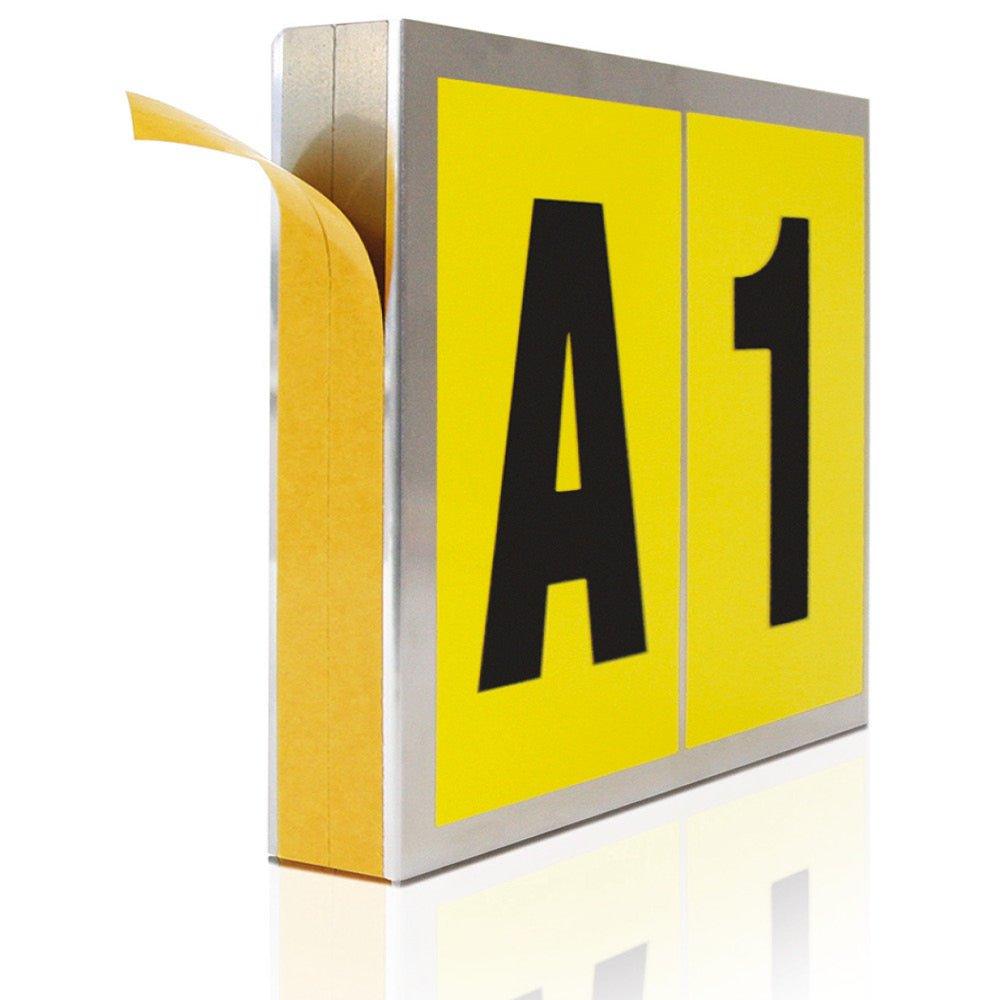 Pašlīpošs noliktavas eju marķētājs Beaverswood 260 x 167 mm diviem simboliem-Ergostock