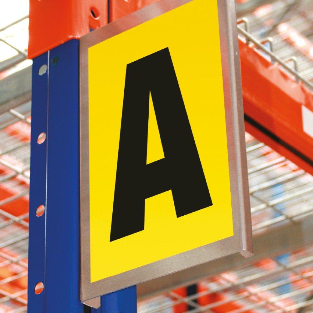 Pašlīpošs noliktavas eju marķētājs Beaverswood 260 x 167 mm vienam simbolam-Ergostock