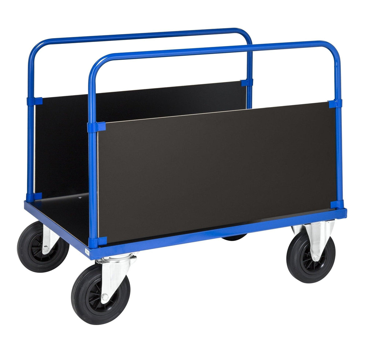 Platformas ratiņi ar bortu KONGAMEK 3363B 1200 x 800mm 500 kg ar bremzēm-Ergostock