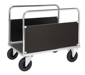 Platformas ratiņi ar bortu KONGAMEK 6363B 1200 x 800mm 500 kg ar bremzēm-Ergostock