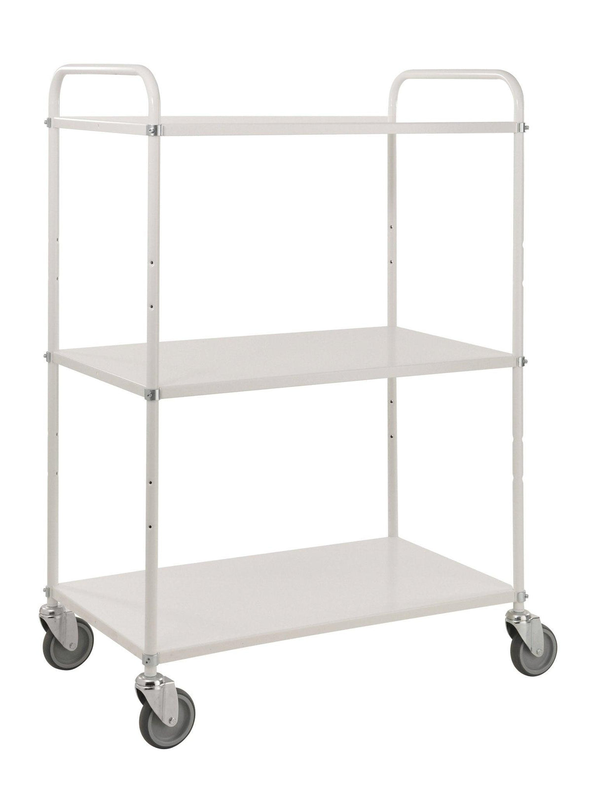 Plauktu ratiņi KONGAMEK 4123B 980 x 585mm 250 kg ar bremzēm