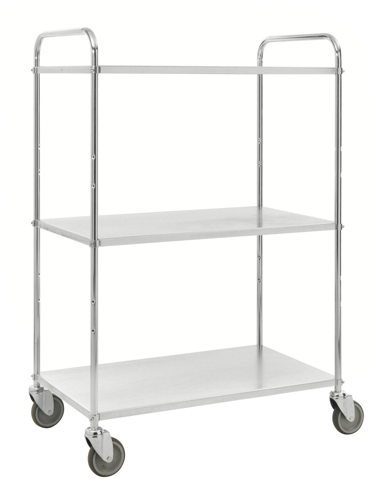 Plauktu ratiņi KONGAMEK 4123EB 980 x 585mm 250 kg ar bremzēm