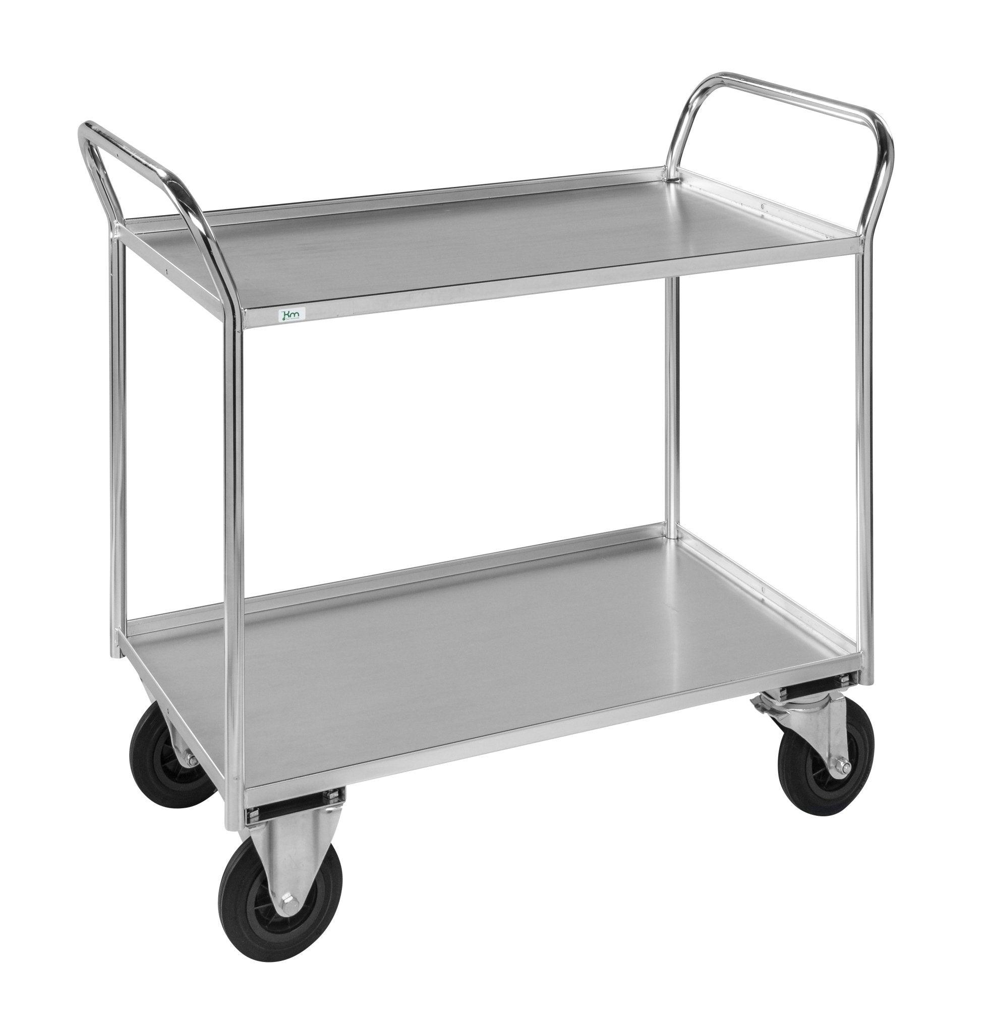 Plauktu ratiņi KONGAMEK 4133EB 1080 x 450mm 400 kg ar bremzēm-Ergostock