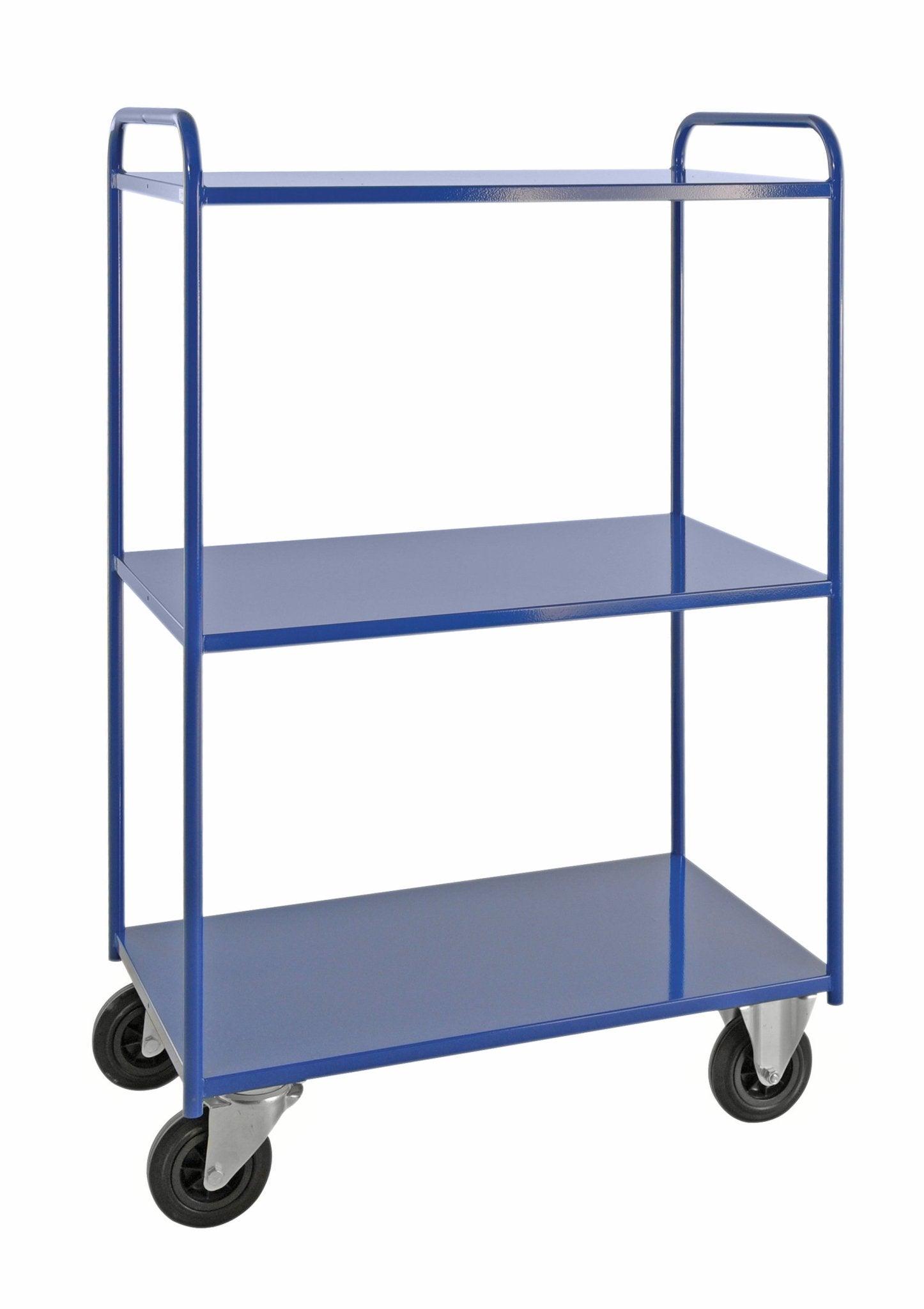 Plauktu ratiņi KONGAMEK 4144BB 955 x 550mm 400 kg ar bremzēm-Ergostock