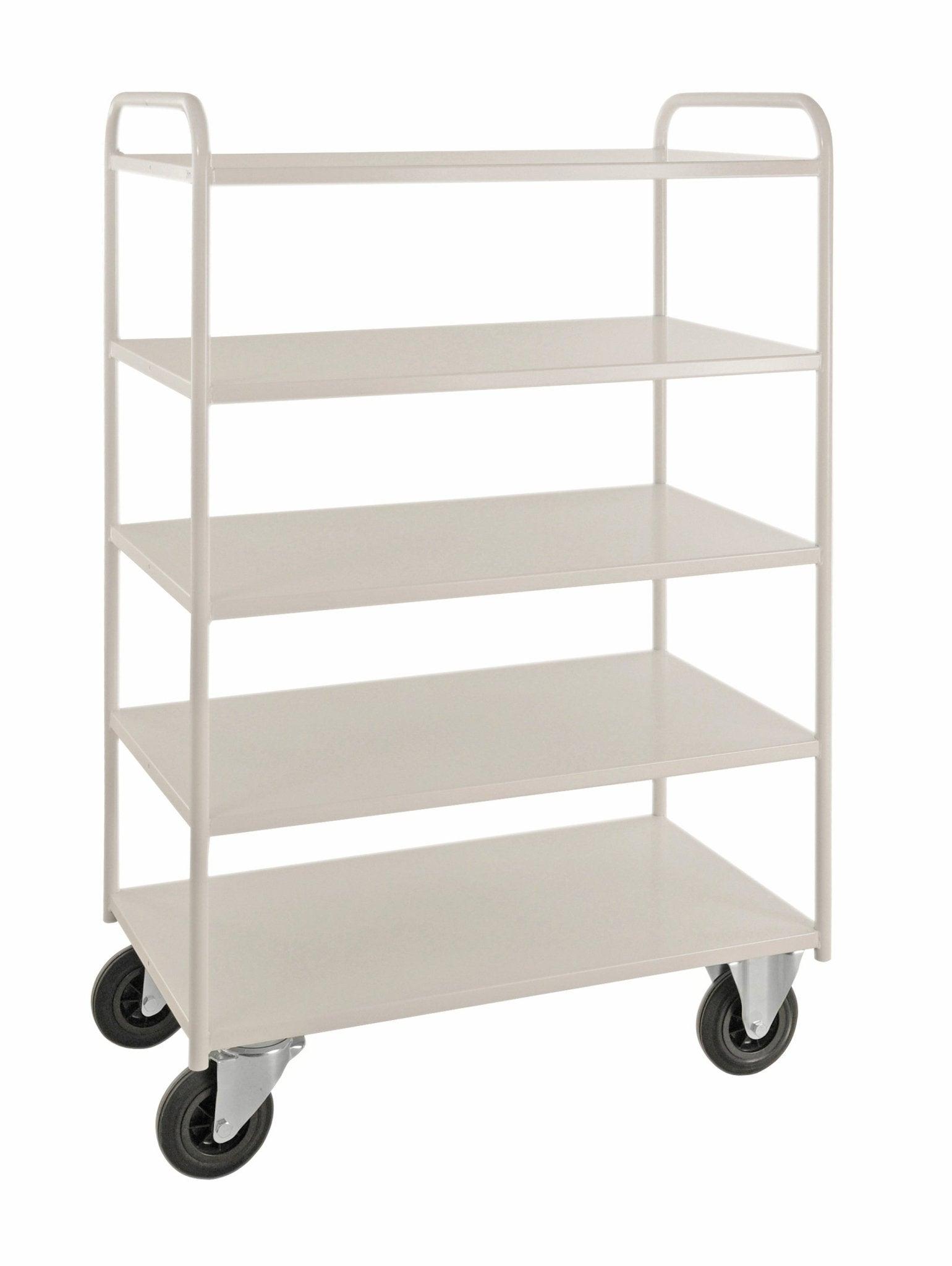 Plauktu ratiņi KONGAMEK 4145B 955 x 550mm 400 kg ar bremzēm-Ergostock