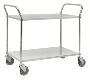 Plauktu ratiņi KONGAMEK 4147EB 1070 x 585mm 250 kg ar bremzēm - Ergostock.lv