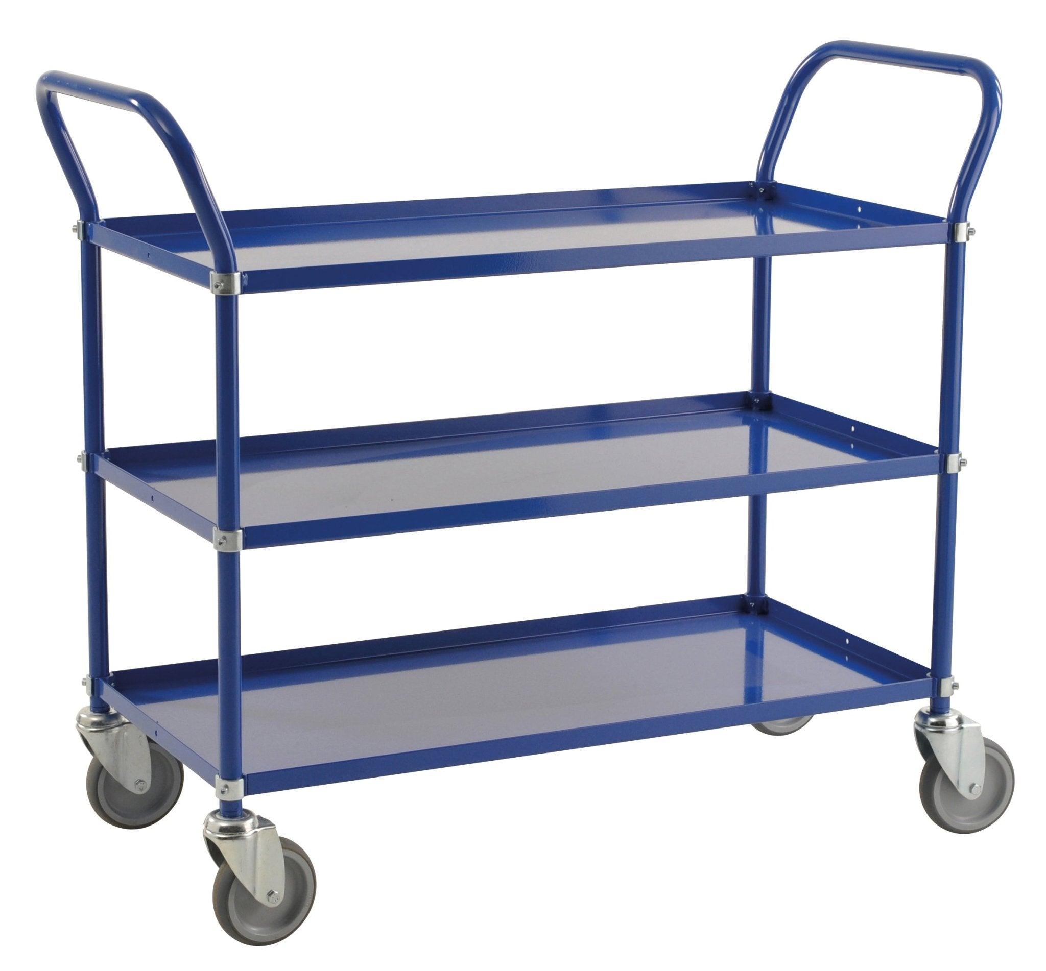 Plauktu ratiņi KONGAMEK 4148BB 1070 x 585mm 250 kg ar bremzēm-Ergostock