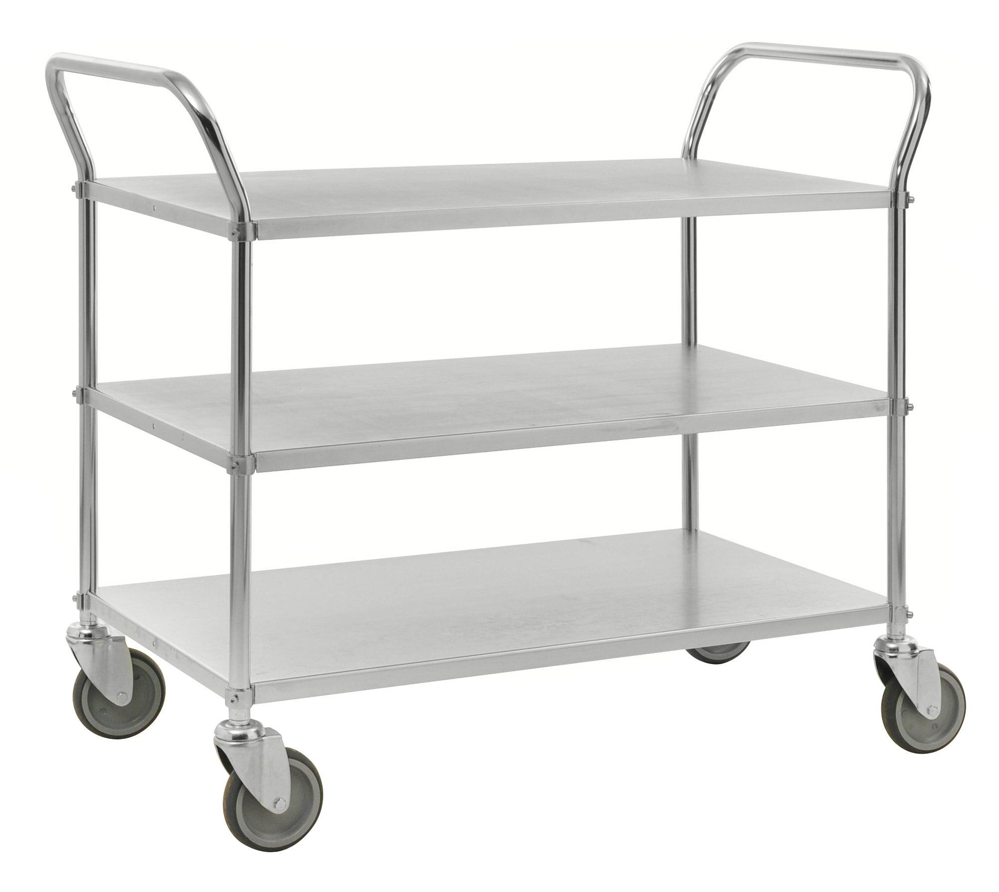 Plauktu ratiņi KONGAMEK 4148EB 1070 x 585mm 250 kg ar bremzēm-Ergostock