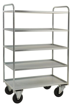 Plauktu ratiņi KONGAMEK 4150EB 955 x 550mm 400 kg ar bremzēm-Ergostock