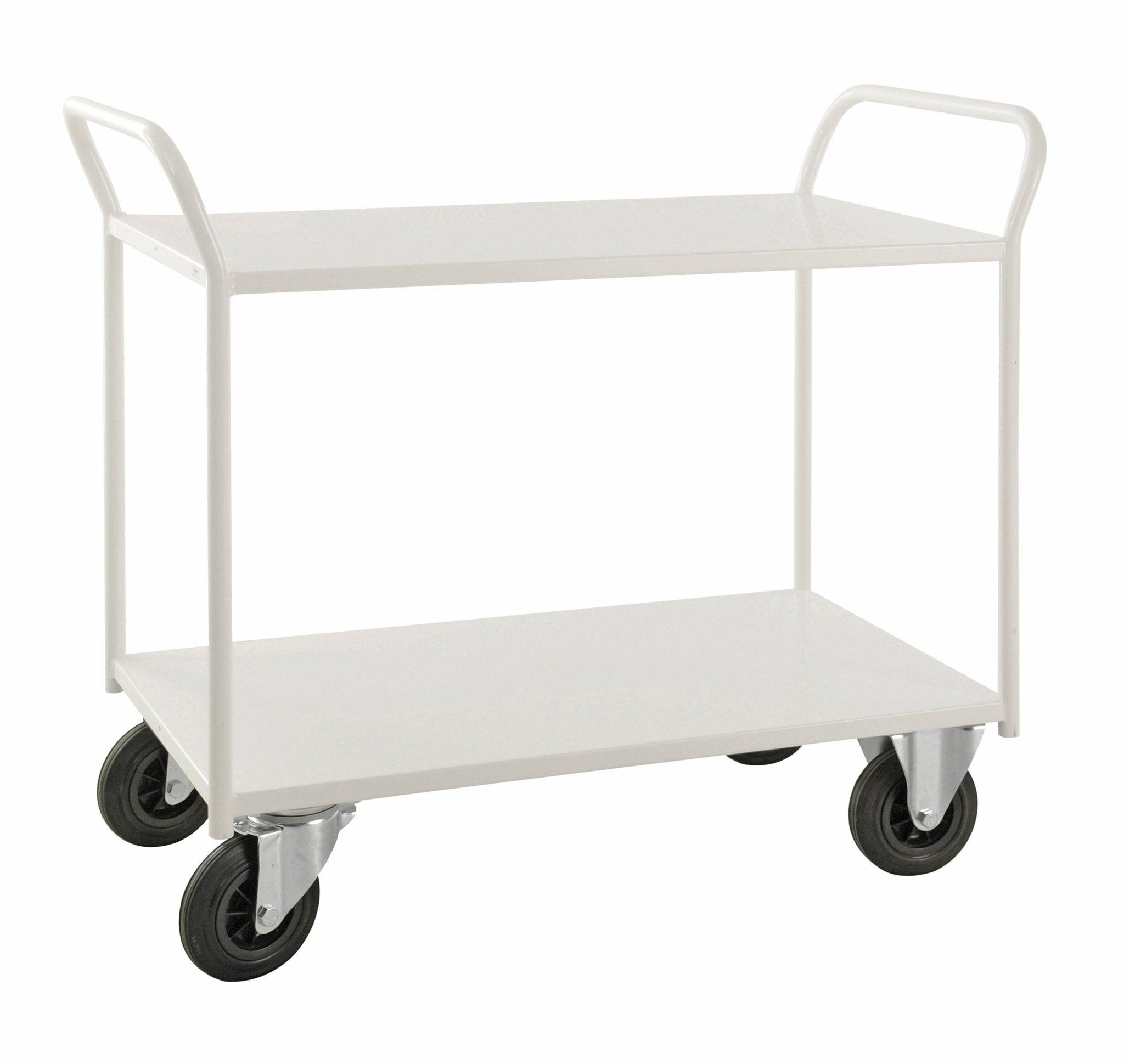 Plauktu ratiņi KONGAMEK 4168B 1070 x 550mm 400 kg ar bremzēm-Ergostock