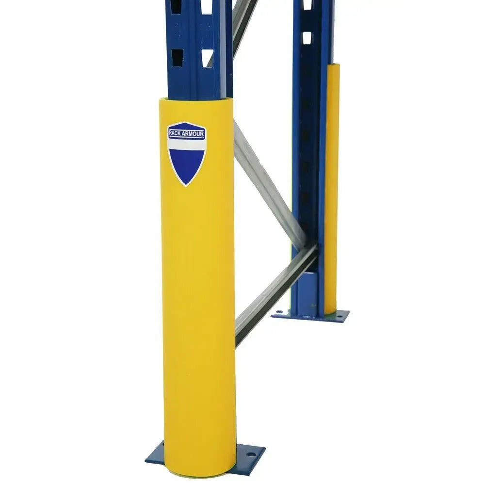 Plauktu sistēmu aizsargs Rack Armour kontrastdzeltens L izmērs 101110 mm - Ergostock.lv