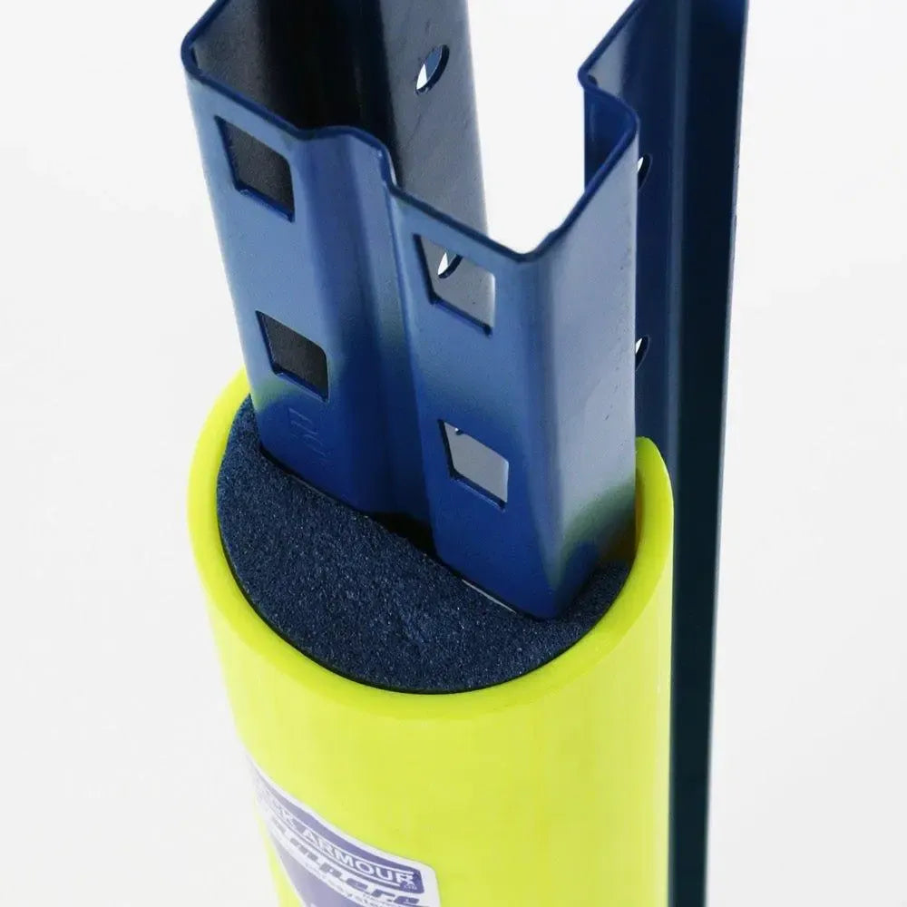 Plauktu sistēmu aizsargs Rack Armour kontrastdzeltens M izmērs 88100 mm - Ergostock.lv