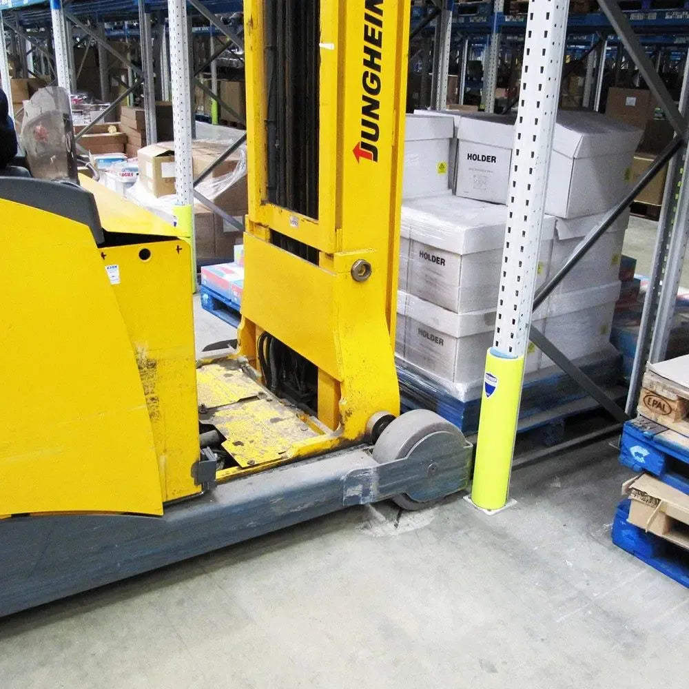 Plauktu sistēmu aizsargs Rack Armour kontrastdzeltens S izmērs 7087 mm - Ergostock.lv