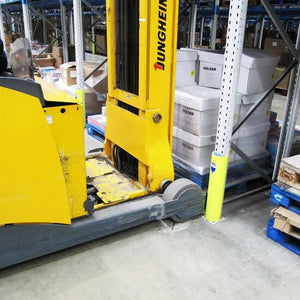 Plauktu sistēmu aizsargs Rack Armour kontrastdzeltens S izmērs 7087 mm - Ergostock.lv