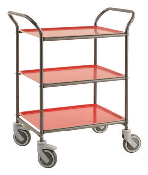 Ratiņi servēšanai KONGAMEK 1620AR 770 x 495mm 150 kg ar bremzēm-Ergostock