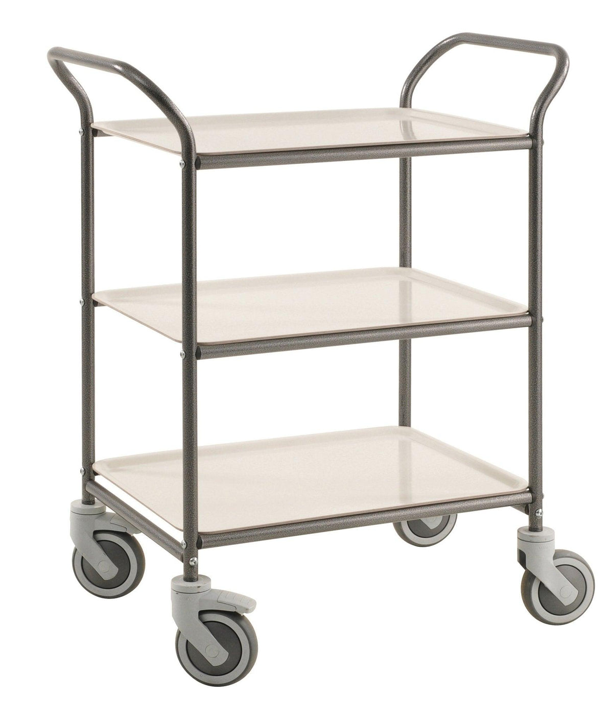 Ratiņi servēšanai KONGAMEK 1620AV 770 x 495mm 150 kg ar bremzēm-Ergostock