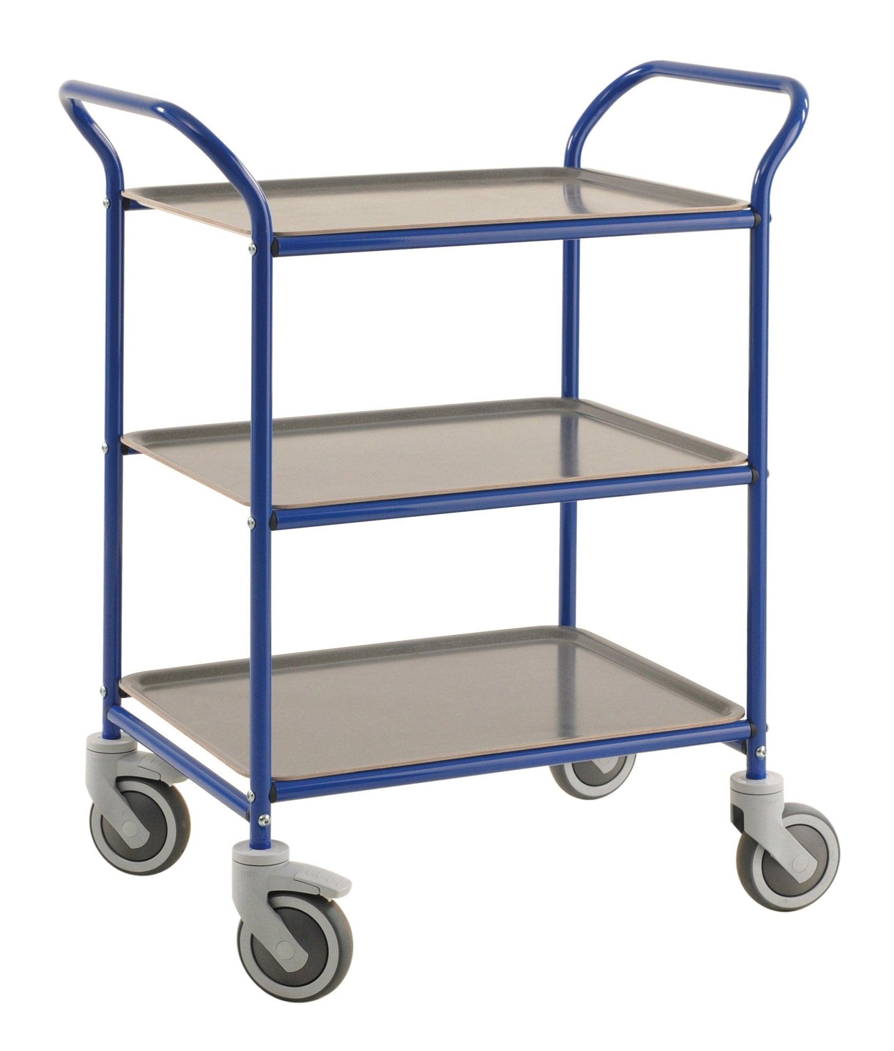 Ratiņi servēšanai KONGAMEK 1620BA 770 x 495mm 150 kg ar bremzēm-Ergostock