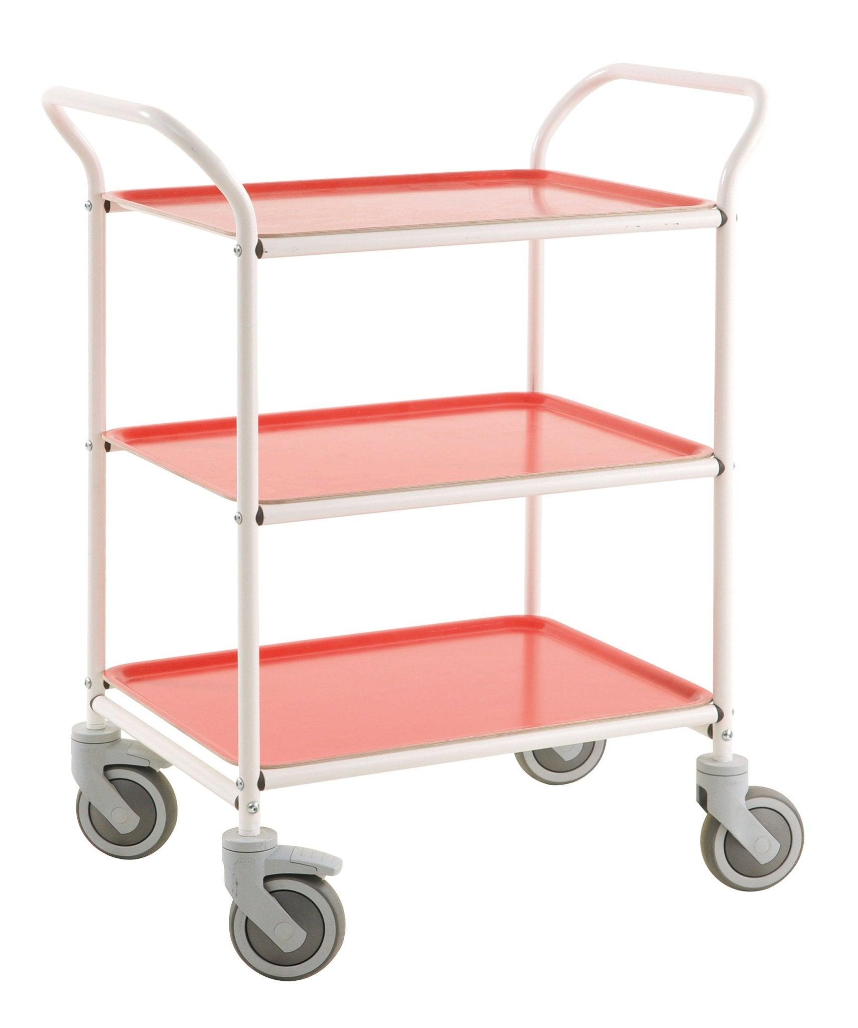 Ratiņi servēšanai KONGAMEK 1620VR 770 x 495mm 150 kg ar bremzēm-Ergostock