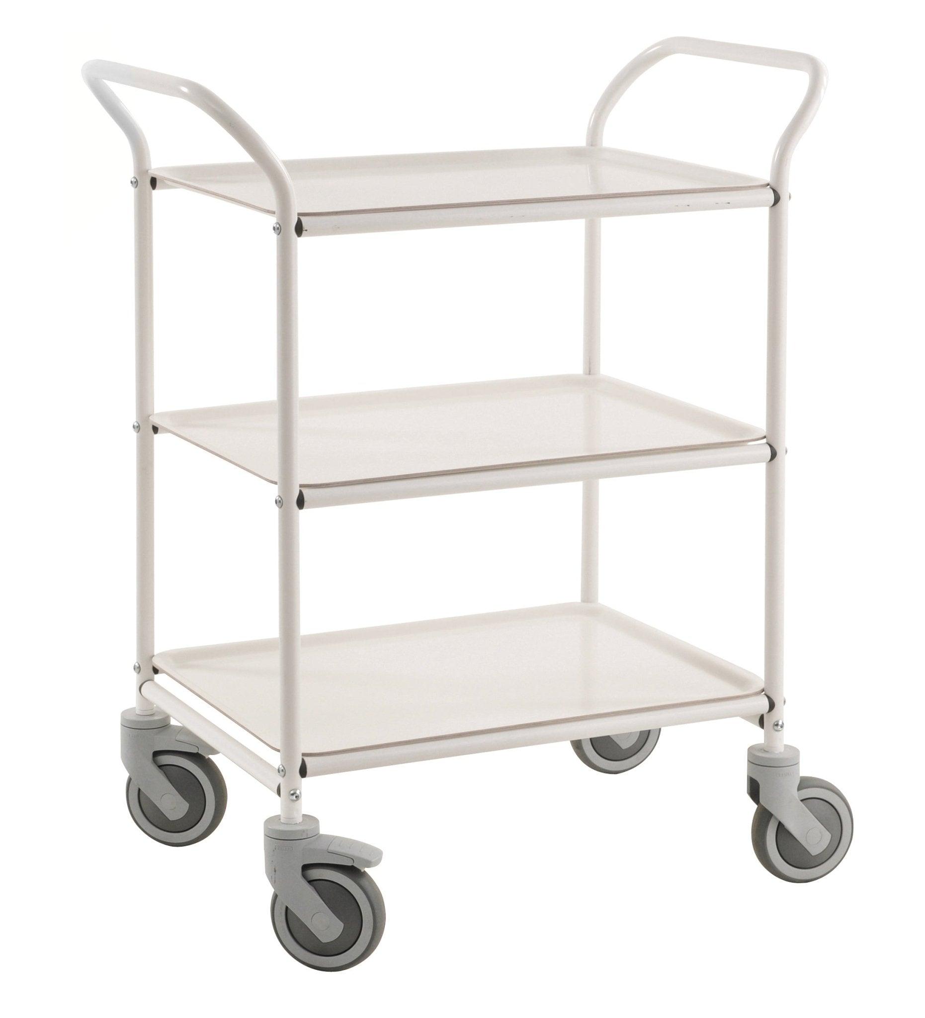 Ratiņi servēšanai KONGAMEK 1620VV 770 x 495mm 150 kg ar bremzēm-Ergostock