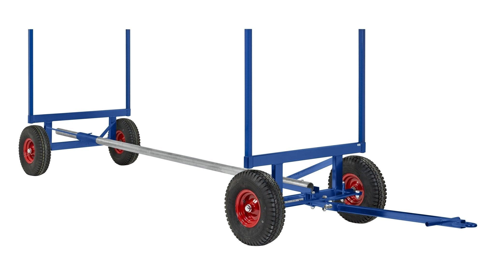 Ratiņi smagu priekšmetu pārvadāšanai KONGAMEK 215PF 1600 x 600mm 200 kg-Ergostock